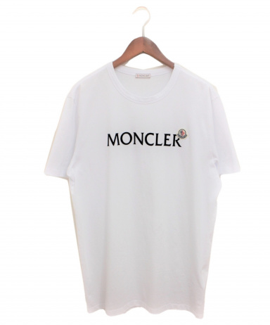 【新品正規品】 Moncler Lサイズ　ロゴTシャツ