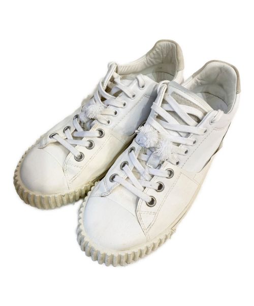 Maison Margiela（メゾンマルジェラ）Maison Margiela (メゾンマルジェラ) EVOLUTION LOW TOP SNEAKERS ホワイト サイズ:42の古着・服飾アイテム