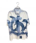 Diorディオール）の古着「× JACK KEROUAC ショートスリーブプリントシャツ」｜ホワイト
