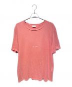 Saint Laurent Parisサンローランパリ）の古着「オーバーサイズシャツ」｜ピンク