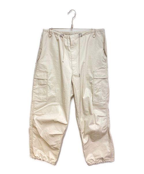 Name.（ネーム）Name. (ネーム) COTTON DOWN PROOF CARGO PANTS ベージュ サイズ:2の古着・服飾アイテム