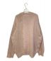 Name. (ネーム) MULTI GAUGE ASYMMETRIC SWEATER ピンク サイズ:3：10800円