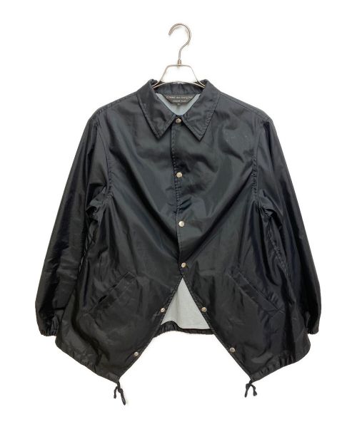 COMME des GARCONS HOMME PLUS（コムデギャルソンオムプリュス）COMME des GARCONS HOMME PLUS (コムデギャルソンオムプリュス) コーチジャケット ブラック サイズ:Sの古着・服飾アイテム