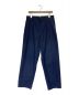 stussy（ステューシー）の古着「Volume Pleated Trouser」｜ネイビー