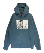 SUPREMEシュプリーム）の古着「Arm Hooded Sweatshirt」｜ブルー