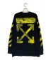 OFFWHITE (オフホワイト) ACRYLIC ARROW ロングスリーブTシャツ ブラック サイズ:SIZE L：19800円