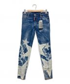 DSQUARED2ディースクエアード）の古着「SUPER SKINNY JEAN」｜ブルー