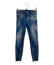 DSQUARED2（ディースクエアード）の古着「MEDIUM WAIST TWIGGY JEAN」｜インディゴ