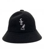 KANGOL×WIND AND SEAカンゴール×ウィンド アンド シー）の古着「ハット」｜ブラック