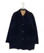 WACKO MARIAワコマリア）の古着「21AW CORDUROY CAR COAT」｜ブラック