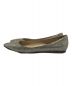 JIMMY CHOO (ジミーチュウ) ROMY FLAT シルバー サイズ:39：22000円