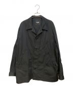 WILDSIDE YOHJI YAMAMOTOワイルドサイド ヨウジ ヤマモト）の古着「T/C Twill 5B Shirt Jacket」｜ブラック