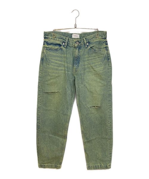 TANAKA（タナカ）TANAKA (タナカ) 23AW THE SKATE JEAN TROUSERS BLEACH GREEN サイズ:29の古着・服飾アイテム