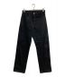 Name.（ネーム）の古着「DENIM STRAIGHT PANTS」｜ブラック