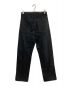 Name. (ネーム) DENIM STRAIGHT PANTS ブラック サイズ:1：8000円