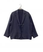 UNITED ARROWSユナイテッドアローズ）の古着「by DAISUKE OBANA PE BUTTONLES JACKET」｜ネイビー