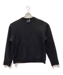 ATON（エイトン）の古着「GARMENT DYE URAKE | OVERSIZED SWEAT SHIRT」｜ブラック