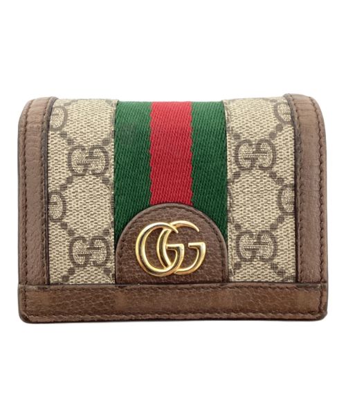 GUCCI（グッチ）GUCCI (グッチ) GGシェリーラインウォレットの古着・服飾アイテム