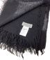 Yohji Yamamoto pour homme (ヨウジヤマモト プールオム) Wool mohair muffler （ウールモヘアマフラー） ブラック サイズ:-：10000円