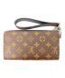 LOUIS VUITTON (ルイ ヴィトン) ジッピー・ドラゴンヌ ブラウン：99800円