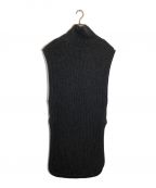 TODAYFULトゥデイフル）の古着「Roundhem Knit Vest」｜グレー