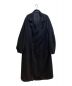 Yohji Yamamoto pour homme（ヨウジヤマモト プールオム）の古着「23AW 12ozBK DENIM I-STAND COLLAR DENIM COAT」｜ブラック