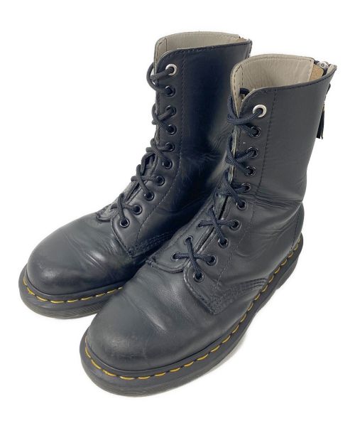 Y's（ワイズ）Y's (ワイズ) Dr.Martens (ドクターマーチン) 10 EYE BOOTS(テンアイブーツ) ブラック サイズ:UK5の古着・服飾アイテム