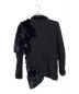 COMME des GARCONS HOMME PLUS (コムデギャルソンオムプリュス) 23AW ファー切替縮絨ジャケット ブラック サイズ:S：65000円