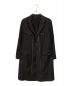 Yohji Yamamoto pour homme（ヨウジヤマモト プールオム）の古着「23AW COTTON TWILL COAT WITH LONG ZIPPER DETAILS」｜ブラック