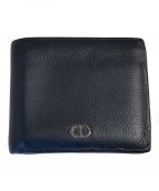 Christian Diorクリスチャン ディオール）の古着「CDアイコン 3つ折り財布」｜ブラック
