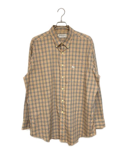 Burberry's（バーバリーズ）Burberry's (バーバリーズ) ノバチェックシャツ ベージュ サイズ:XLの古着・服飾アイテム