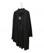 NOT CONVENTIONALノットコンベンショナル）の古着「cape china dress」｜ブラック