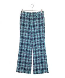 JUNYA WATANABE COMME des GARCONS（(ジュンヤワタナベ コムデギャルソン）の古着「KNIT PANTS (ニットパンツ)」｜スカイブルー