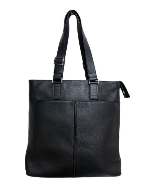 DIOR HOMME（ディオール オム）DIOR HOMME (ディオール オム) Leather Tote Bag（レザートートバッグ） ブラックの古着・服飾アイテム