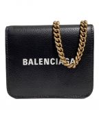 BALENCIAGAバレンシアガ）の古着「チェーンウォレット」｜ブラック