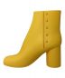 中古・古着 Maison Margiela (メゾンマルジェラ) ラバー足袋ブーツ（RUBBER TABI BOOTS） イエロー サイズ:39 未使用品：38000円