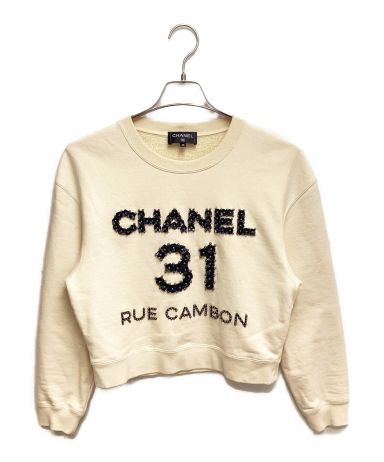 [中古]CHANEL(シャネル)のレディース トップス CAMBON装飾スウェット