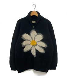 Mcmachan Woolen（マクマーンウーレン）の古着「ジップアップニット」｜ブラック