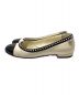 CHANEL (シャネル) Flat Pumps（フラットパンプス） ベージュ サイズ:34：40000円