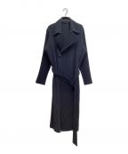 HOMME PLISSE ISSEY MIYAKEオムプリッセ イッセイ ミヤケ）の古着「WOOL LIKE LIGHT COAT」｜ブラック