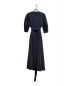 Y's…. (ワイズ) SUPIMA COTTON BELTED DRESS (スーピマコットンベルテッドドレス) ブラック サイズ:S：50000円