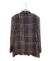 Yohji Yamamoto pour homme (ヨウジヤマモト プールオム) INDIAN PLAID PEAK LAPEL JACKET ブラウン×ブルー サイズ:2：130000円