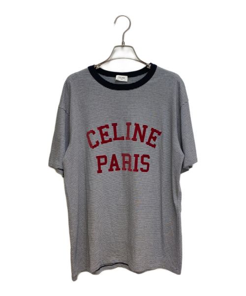 CELINE（セリーヌ）CELINE (セリーヌ) 24SS LOOSE T SHIRT (ルーズTシャツ) グレー サイズ:Sの古着・服飾アイテム