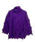 ISSEY MIYAKE (イッセイミヤケ) High neck knit（ハイネックニット） ブルー サイズ:2 未使用品：20000円