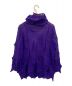 ISSEY MIYAKE (イッセイミヤケ) High neck knit ブルー サイズ:2：20000円