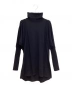 ISSEY MIYAKEイッセイミヤケ）の古着「Dolman sleeve turtleneck knit（ドルマンスリーブタートルネックニット）」｜ブラック