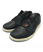 NIKEナイキ）の古着「Navy/Black Snakeskin」｜ブラック×ネイビー