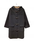 Burberry'sバーバリーズ）の古着「Lininng Nova Check Duffle Coat（ライニングノバチェックダッフルコート）」｜ブラック