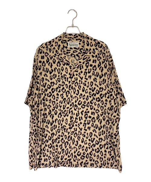 WACKO MARIA（ワコマリア）WACKO MARIA (ワコマリア) LEOPARD HAWAIIAN SHIRT ベージュ サイズ:XLの古着・服飾アイテム