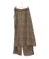 TODAYFUL (トゥデイフル) Jacquard Layered Pants ブラウン サイズ:38：7000円